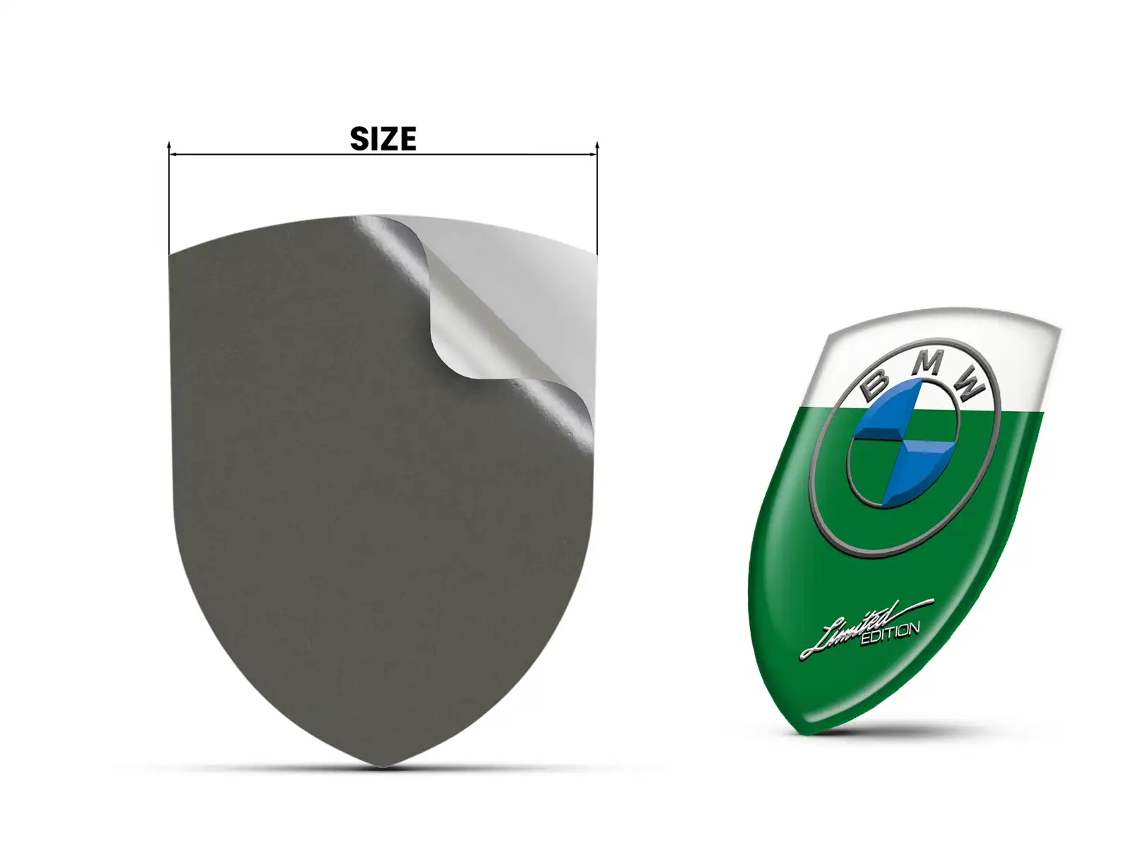 BMW Logosticker Business Anpassbar Robust